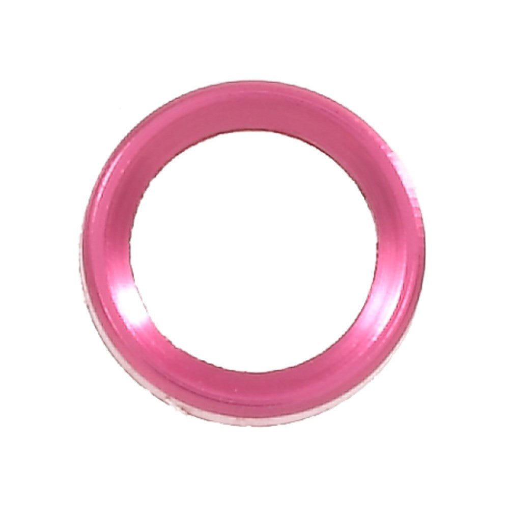 iPhone 6 Plus / 6s Plus Bakre kameralinse Metallbeskyttelsesring Rosa