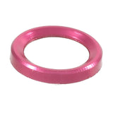 iPhone 6 Plus / 6s Plus Bakre kameralinse Metallbeskyttelsesring Rosa