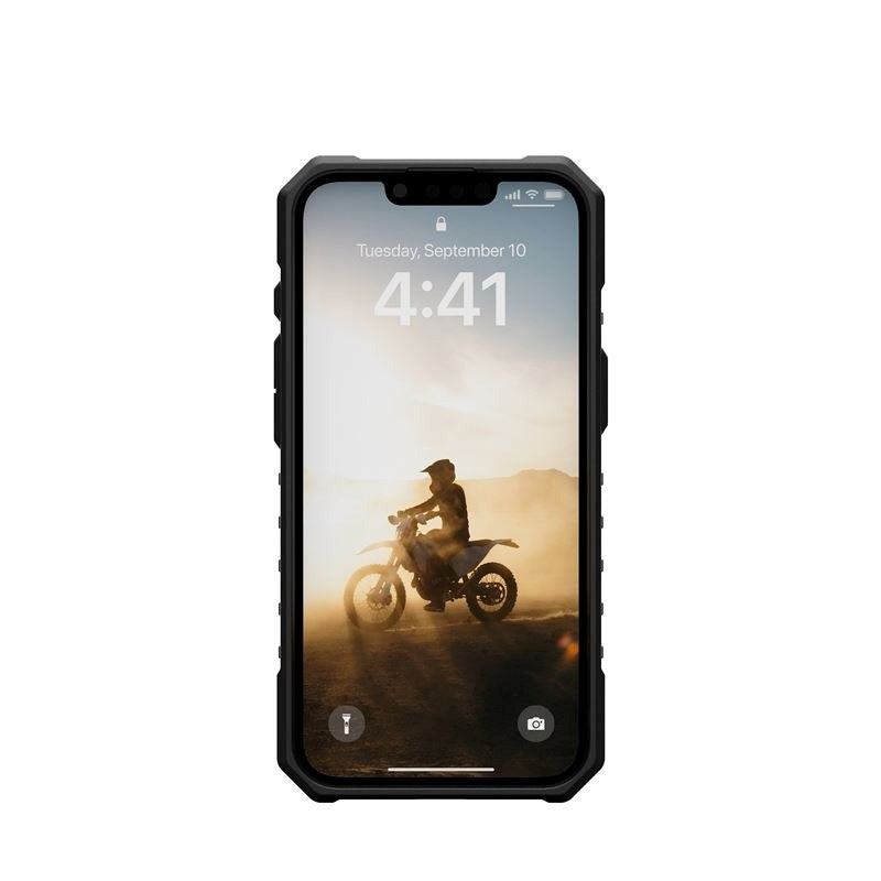 iPhone 16e UAG PATHFINDER Series Bakdeksel - MagSafe-kompatibel - Klar Ash