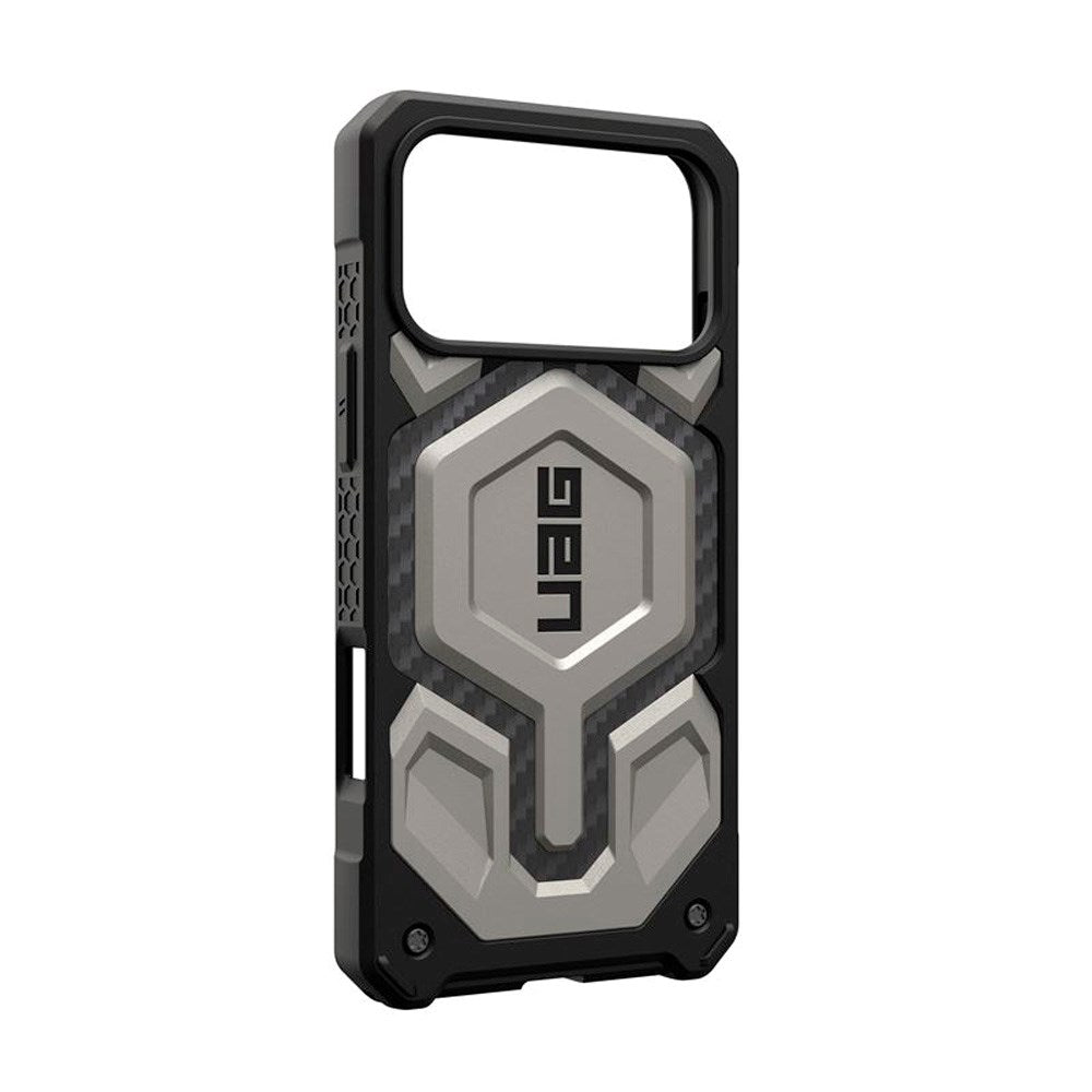 UAG Monarch Pro Cover - iPhone 17 Pro Max - MagSafe Kompatibel - Titanium
