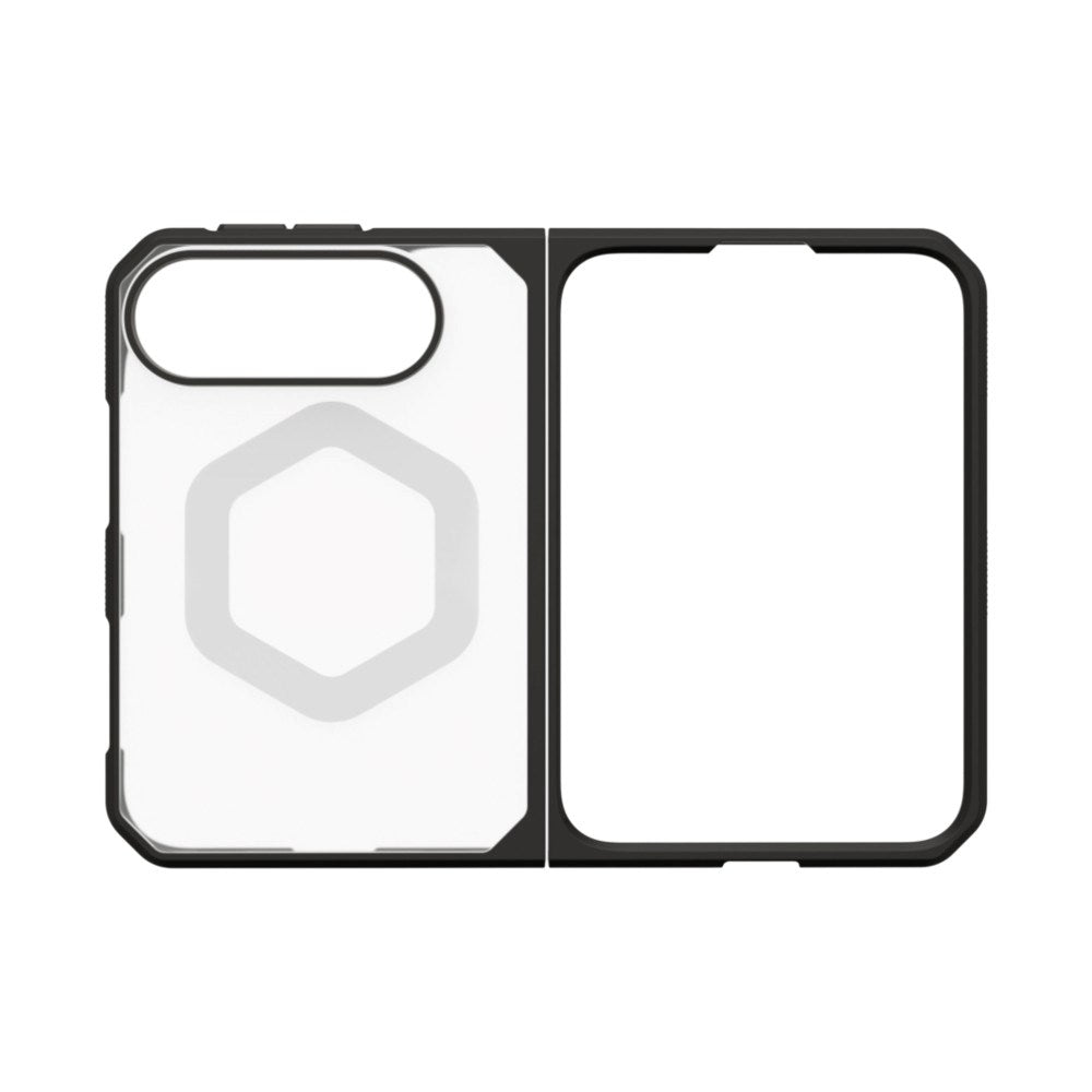 UAG iPhone Duo Mouve Mobil Cover - MagSafe Kompatibel - Gennemsigtig / Sort