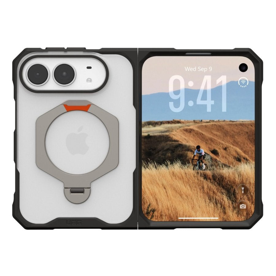 UAG iPhone Duo Mouve XTE Håndværker Cover - MagSafe Kompatibel - Grå