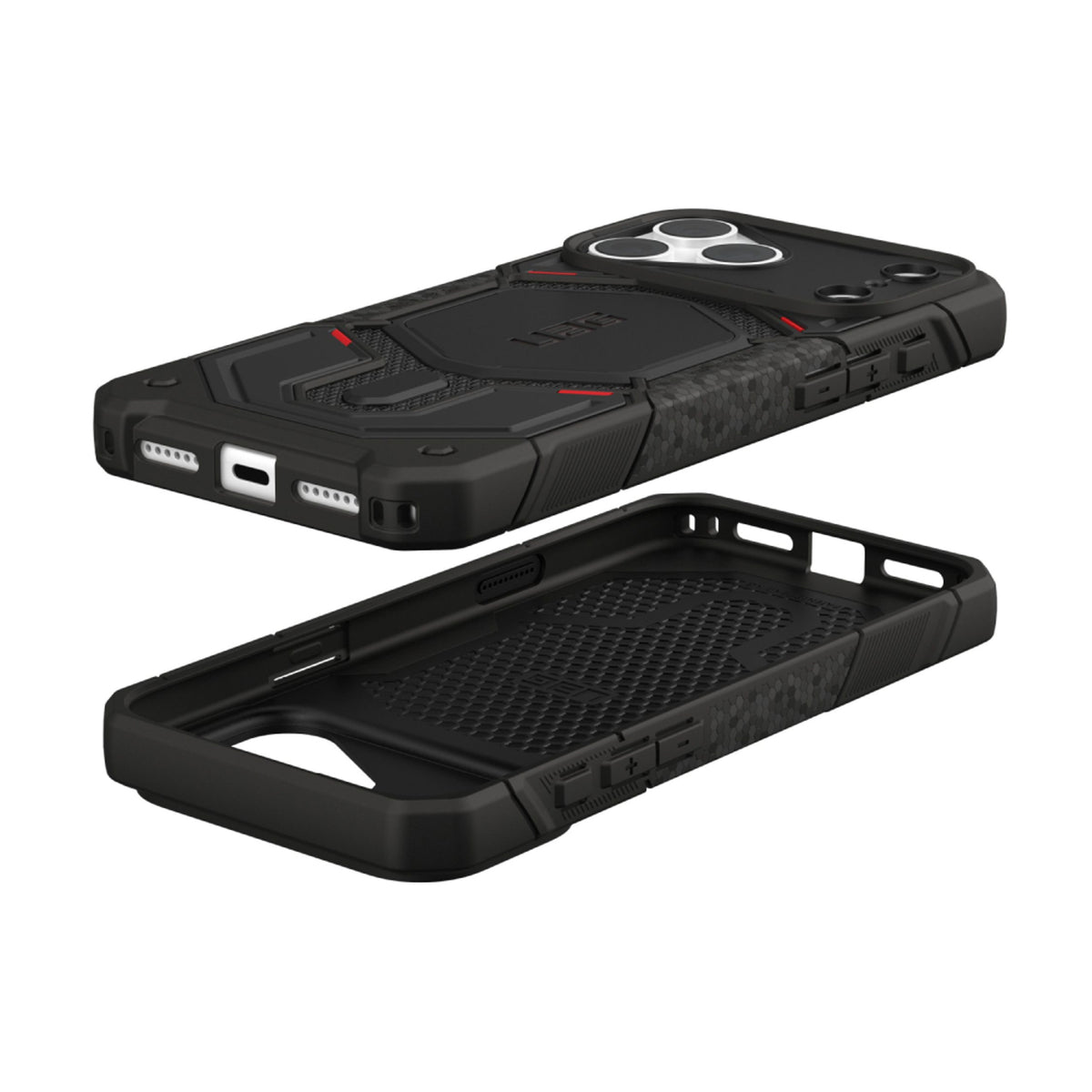 UAG iPhone 18 Pro Max / 17 Pro Max Monarch Pro Mobil Cover - MagSafe Kompatibel - Kevlar Black