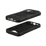 UAG iPhone 18 Pro / 17 Pro Monarch Pro Mobil Cover - MagSafe Kompatibel - Kevlar Black