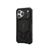 UAG iPhone 18 Pro / 17 Pro Monarch Pro Mobil Cover - MagSafe Kompatibel - Kevlar Black