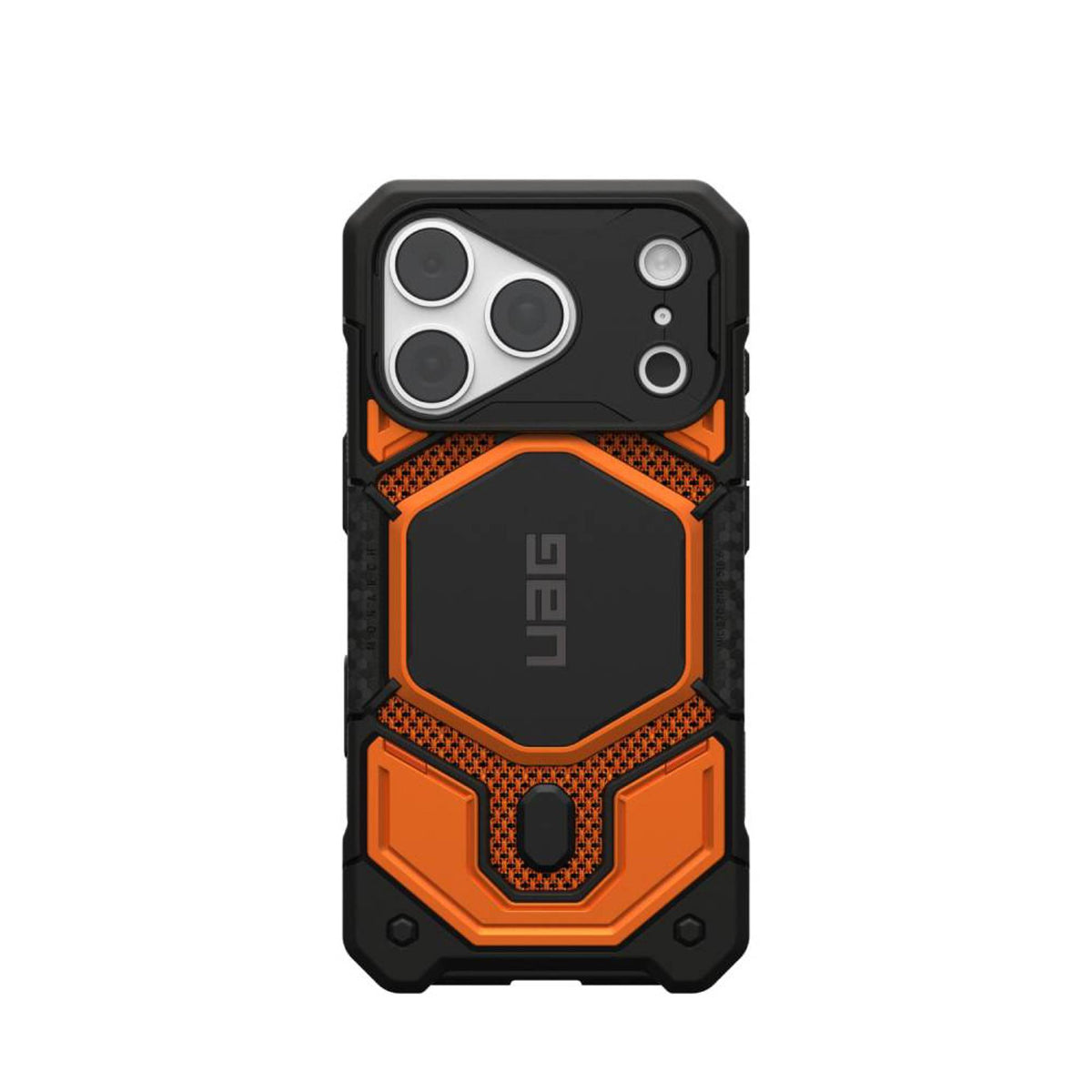 UAG iPhone 18 Pro Max / 17 Pro Max Monarch Pro Mobil Cover - MagSafe Kompatibel - Kevlar Burnt Orange