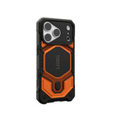 UAG iPhone 18 Pro / 17 Pro Monarch Pro Mobil Cover - MagSafe Kompatibel - Kevlar Burnt Orange