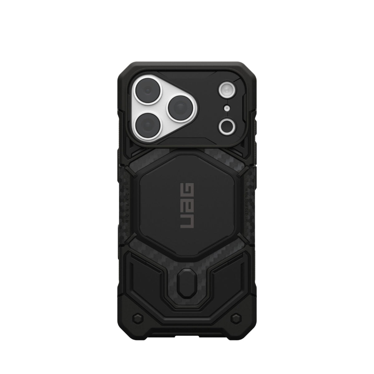 UAG iPhone 18 Pro / 17 Pro Monarch Pro Mobil Cover - MagSafe Kompatibel - Carbon Fiber