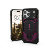 UAG iPhone 18 Pro / 17 Pro Monarch Pro Mobil Cover - MagSafe Kompatibel - Deep Purple Synth
