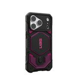 UAG iPhone 18 Pro / 17 Pro Monarch Pro Mobil Cover - MagSafe Kompatibel - Deep Purple Synth