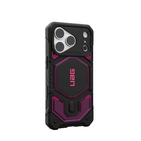 UAG iPhone 18 Pro / 17 Pro Monarch Pro Mobil Cover - MagSafe Kompatibel - Deep Purple Synth