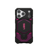 UAG iPhone 18 Pro / 17 Pro Monarch Pro Mobil Cover - MagSafe Kompatibel - Deep Purple Synth