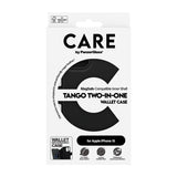 CARE by PanzerGlass iPhone 15 Feature Tango 2-i-1 Flip Cover m. Lommebok - Svart