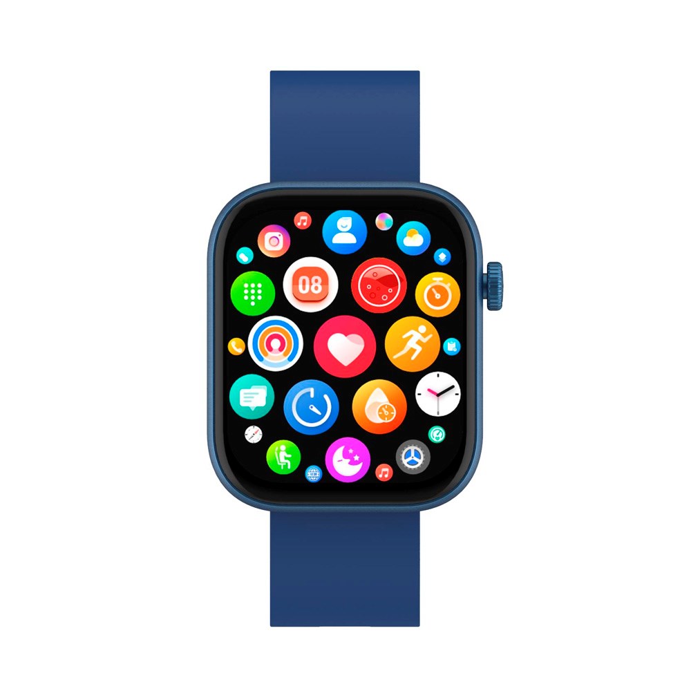 Denver SWC-185 Bluetooth Smartwatch med Indbygget Sundheds- & Sportstracker - Mørkeblå