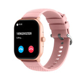 Denver Bluetooth Smartwatch med Indbygget Sundhedstracking og Stemmekontrol - Lyserød