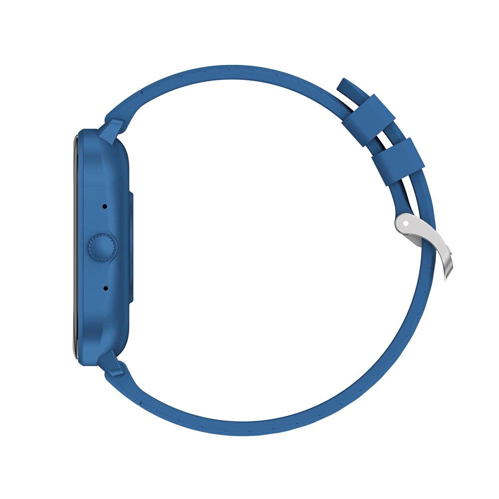 Denver Bluetooth Smartwatch med Indbygget Sundhedstracking og Stemmekontrol - Blå