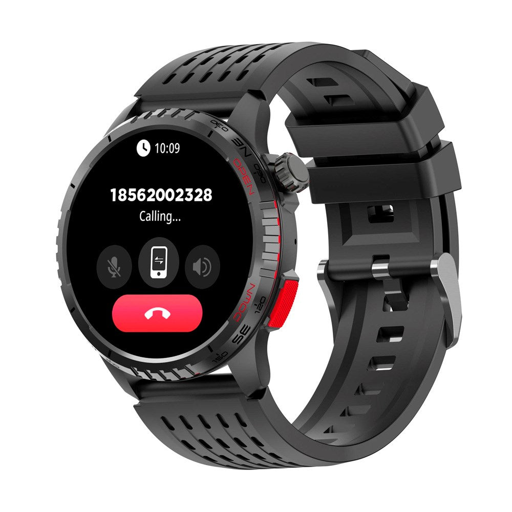 Denver SWG-345 Bluetooth Smartwatch m. Indbygget GPS & Sundhedstracker - Sort