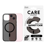 CARE by PanzerGlass iPhone 15 FLAGSHIP Urban Combat-deksel - MagSafe-kompatibel - Smokey / Svart