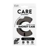 CARE by PanzerGlass iPhone 15 FLAGSHIP Urban Combat-deksel - MagSafe-kompatibel - Smokey / Svart