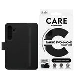 CARE by PanzerGlass Samsung Galaxy S24+ (Plus) Feature Tango 2-in-1 Flip Cover m. Pung - Sort