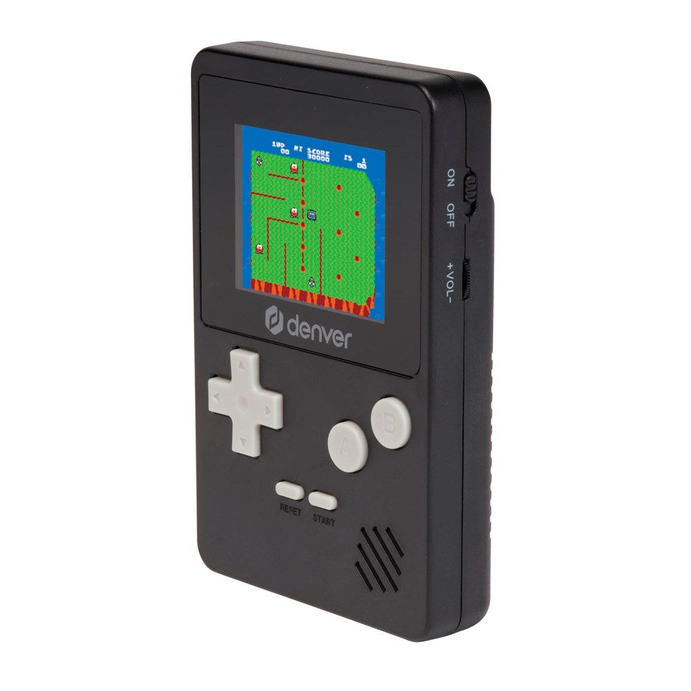 Denver GMP-290 Gamepad Spillekonsol - 200 Indbyggede Spil - Sort