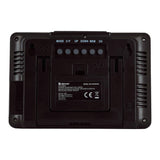 Denver Vejrstation - Farverigt Display med Ur - Sort