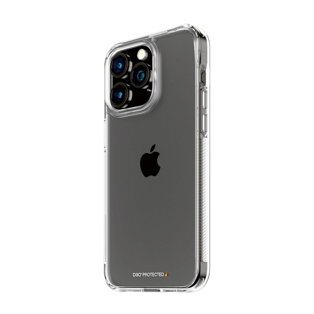 iPhone 15 Pro Max Bakdeksel PanzerGlass D3O Bio HardCase - Gjennomsiktig