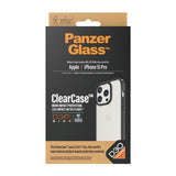 iPhone 15 Pro Bakdeksel PanzerGlass D3O Bio ClearCase - Black Edge