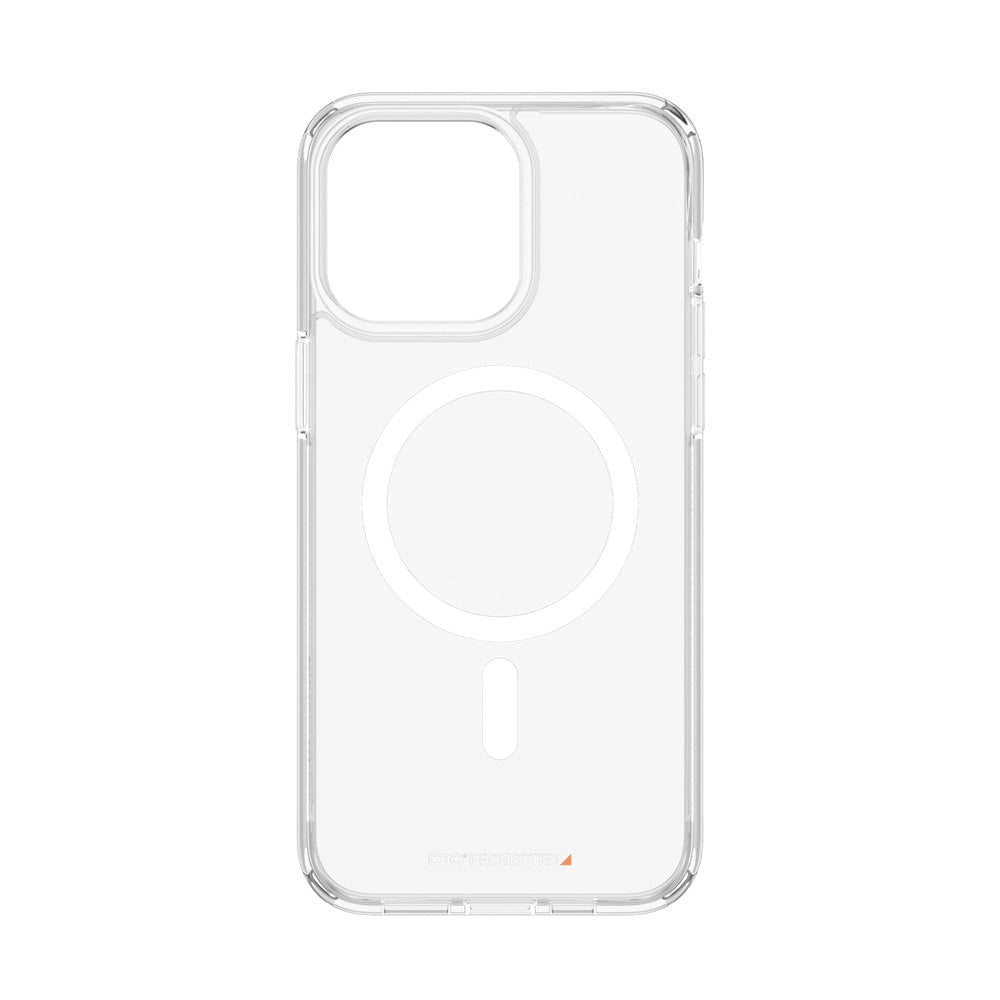 iPhone 15 Pro Max bakdeksel PanzerGlass D3O® Bio HardCase - MagSafe-kompatibel - Gjennomsiktig