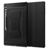 Samsung Galaxy Tab S10 Ultra / S9 Ultra / S8 Ultra Spigen Rugged Armor Pro-deksel - Svart