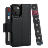 iPhone 13 Twelve South BookBook Cover - Sort