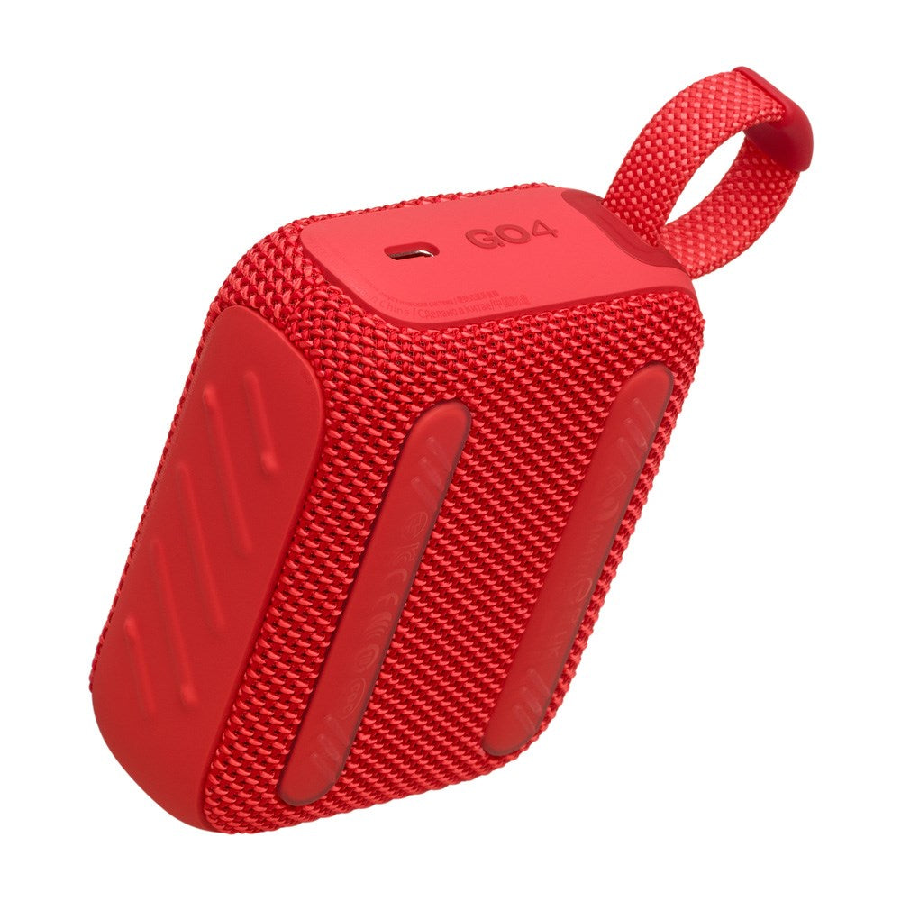 JBL Go 4 Bluetooth-høyttaler - Rød