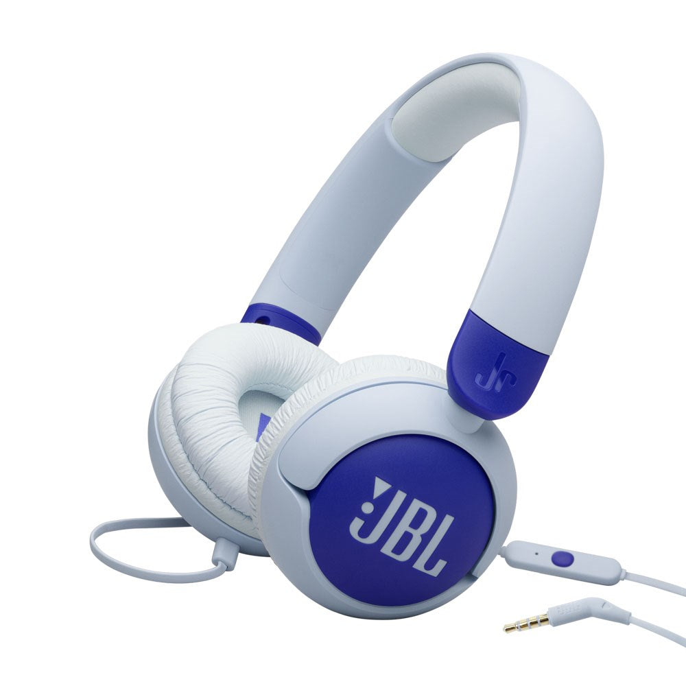 JBL Junior 320 Maks. 85 dB Børne Headset m. Ledning - On-Ear Høretelefoner - Blå