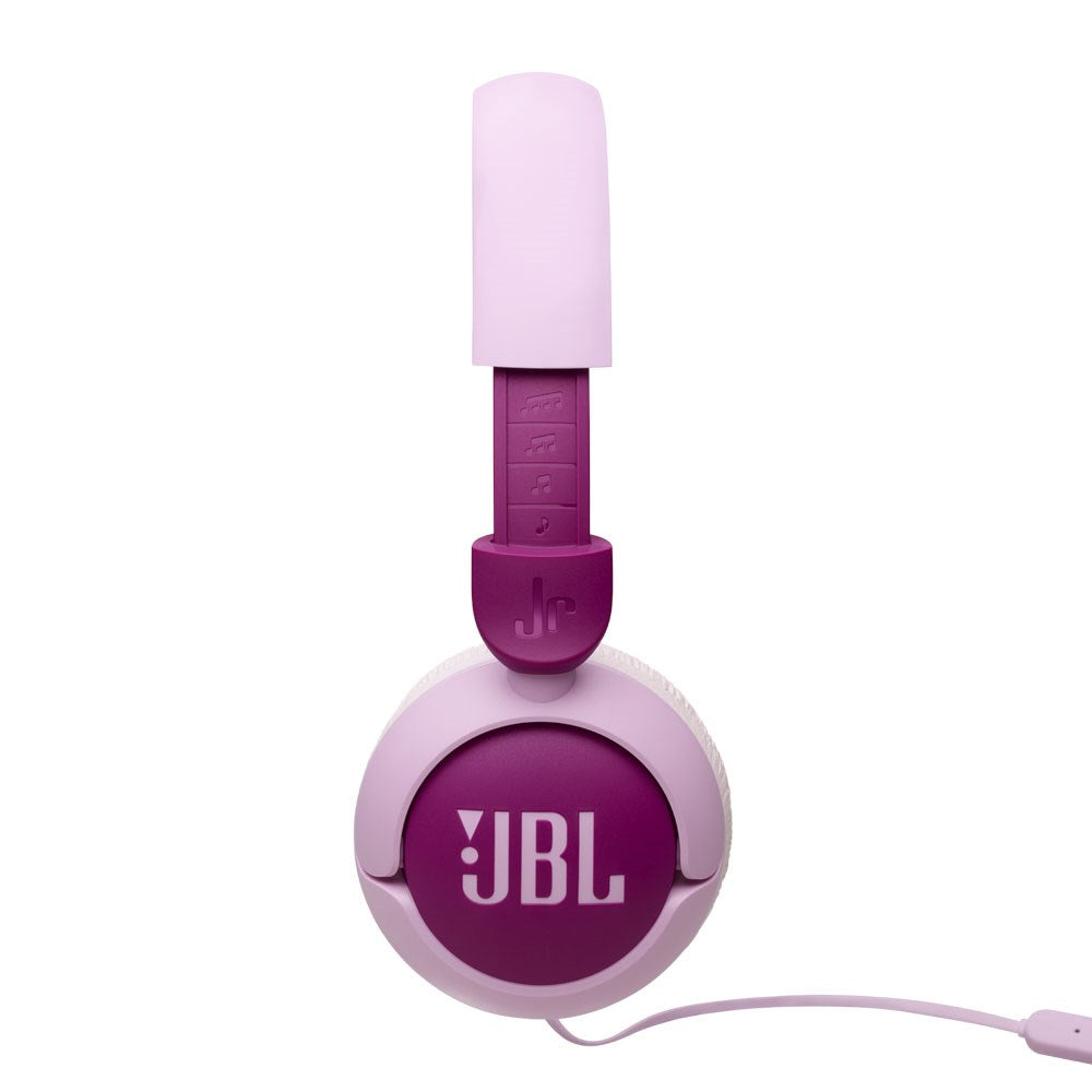 JBL Junior 320 Maks. 85 dB Børne Headset m. Ledning - On-Ear Høretelefoner - Lyserød