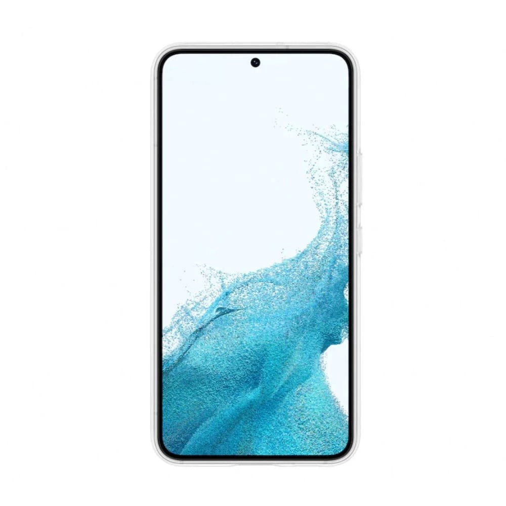 Original Samsung Galaxy S22 Clear Standing Cover - Gennemsigtig (EF-JS901CTEGWW)