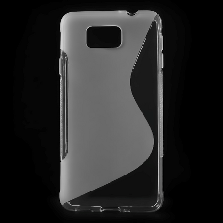 Samsung Galaxy Alpha S-Shape TPU-deksel gjennomsiktig