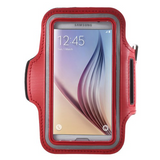 Samsung Galaxy S6 / S6 Edge Running Armbånd Rød