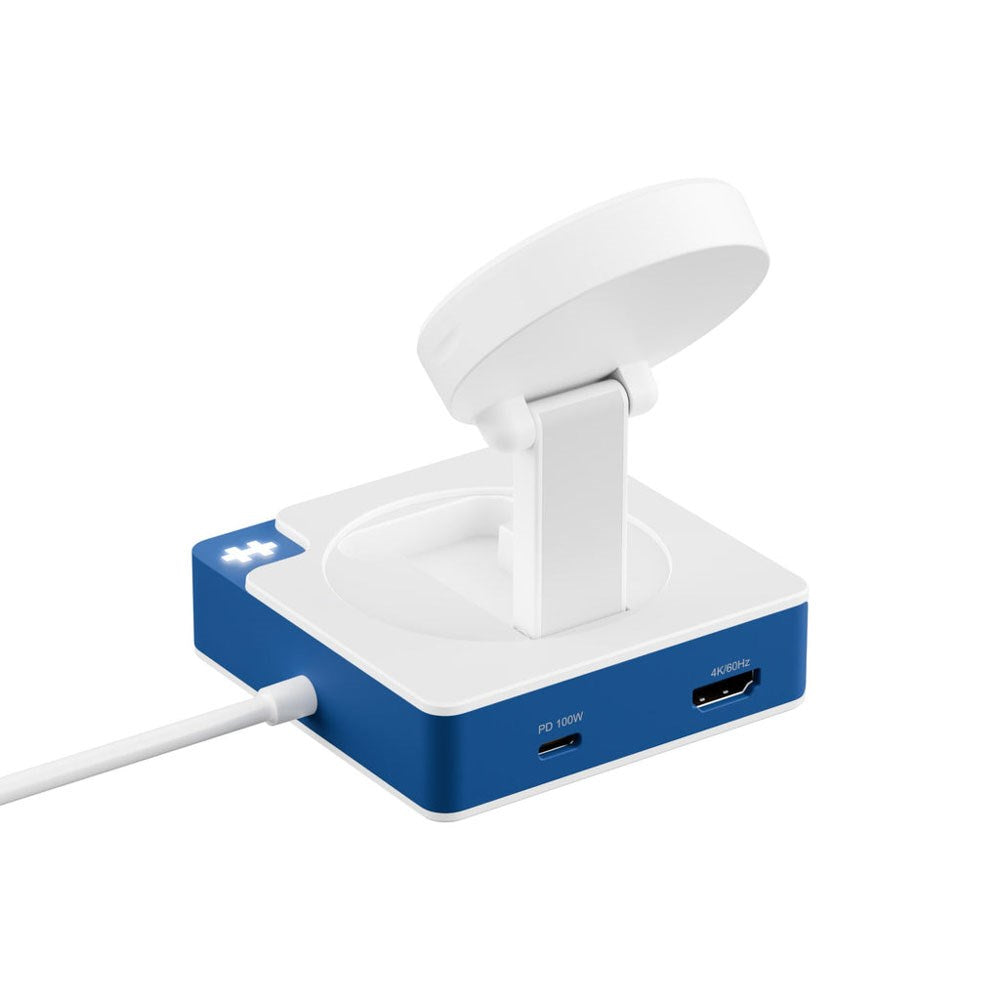 Hyper USB-C Docking Station - Hvid / Blå