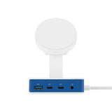 Hyper USB-C Docking Station - Hvid / Blå