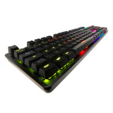 Denver GKK-330 Gaming Tastatur - Mekanisk - USB-Kabel - RGB Lys - Nordisk Layout - Sort