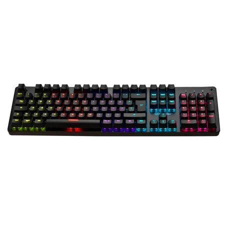 Denver GKK-330 Gaming Tastatur - Mekanisk - USB-Kabel - RGB Lys - Nordisk Layout - Sort