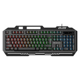 Denver GKB-231 Gaming Tastatur m. USB-kabel & Flerfarvet Lys & Nordisk Layout - Sort