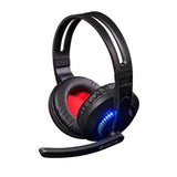 Denver Headset til Gaming m. Indbygget LED-Lys - Sort