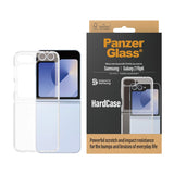 Samsung Galaxy Z Flip7 FE / Flip6 Bagside Cover PanzerGlass HardCase Antibakteriel - Gennemsigtig