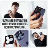 iPhone 16 Pro / 16 Pro Max PanzerGlass bøyler - Kamerabeskyttelse - Gjennomsiktig