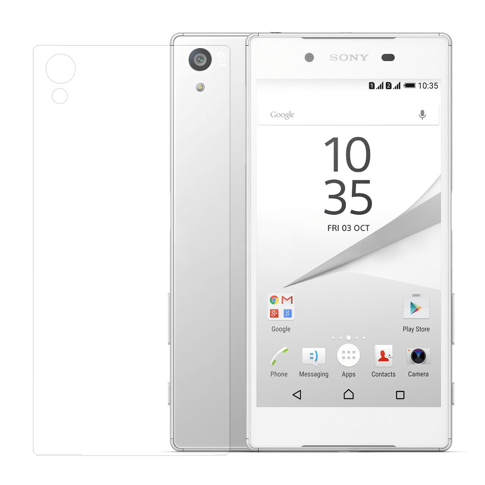 Sony Xperia Z5 skjermbeskytter i herdet glass for baksiden