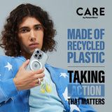 CARE by PanzerGlass iPhone 16 Feature Kickstand Cover - MagSafe Kompatibel - Transparent / Silver