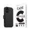CARE by PanzerGlass iPhone 16 Feature Tango 2-i-1 Flip Cover m. Lommebok - Svart