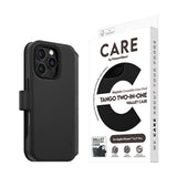 CARE by PanzerGlass iPhone 16 Pro Feature Tango 2-i-1 flipdeksel m. Lommebok - Svart