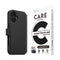 CARE by PanzerGlass iPhone 16 Plus Feature Tango 2-in-1 Flip Cover m. Pung - Sort